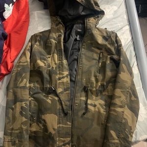 Forever 21 camo utility jacket